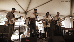 Jay Gilday with Terence Jack, Philadelphia Folk Festival, 18 August 2018