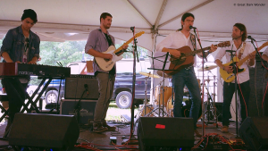 Jay Gilday with Terence Jack, Philadelphia Folk Festival, 18 August 2018