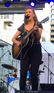 Megan Bonnell, 7 July 2018, Yonge-Dundas Square, Toronto, ON